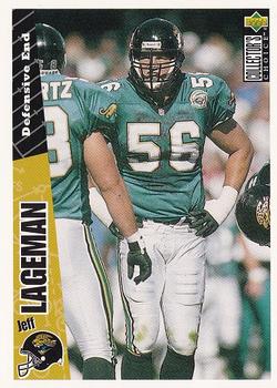 Jeff Lageman Jacksonville Jaguars 1996 Upper Deck Collector's Choice NFL #121